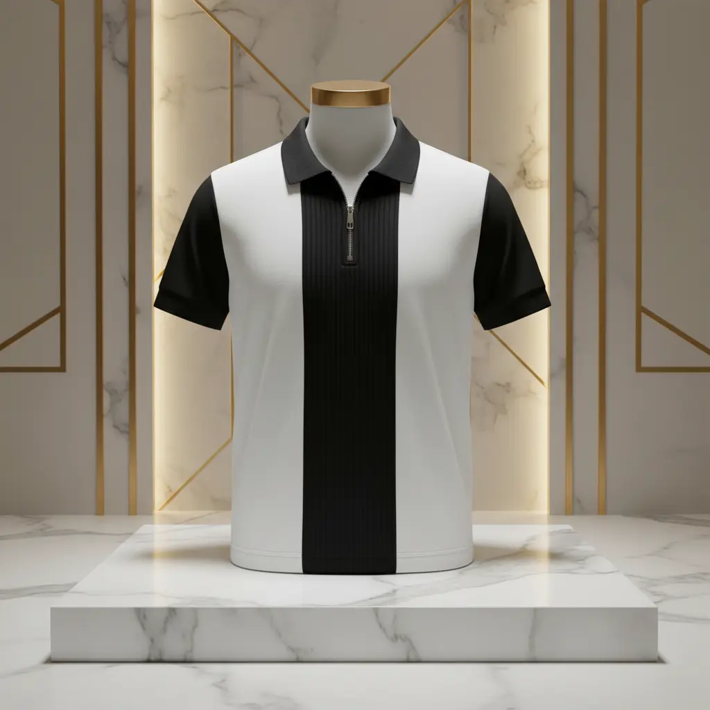 Men Polo Half Sleeves t Shirt (S)