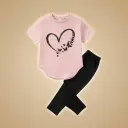 Cute Elegant Girls Top & Bottom Sets