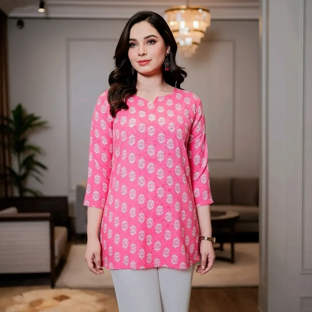 Khadi cotton kurti for woman (M)